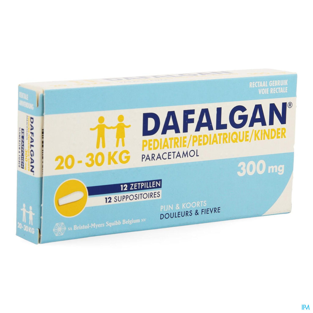 Dafalgan Ped Mg Supp Pharmacie Online