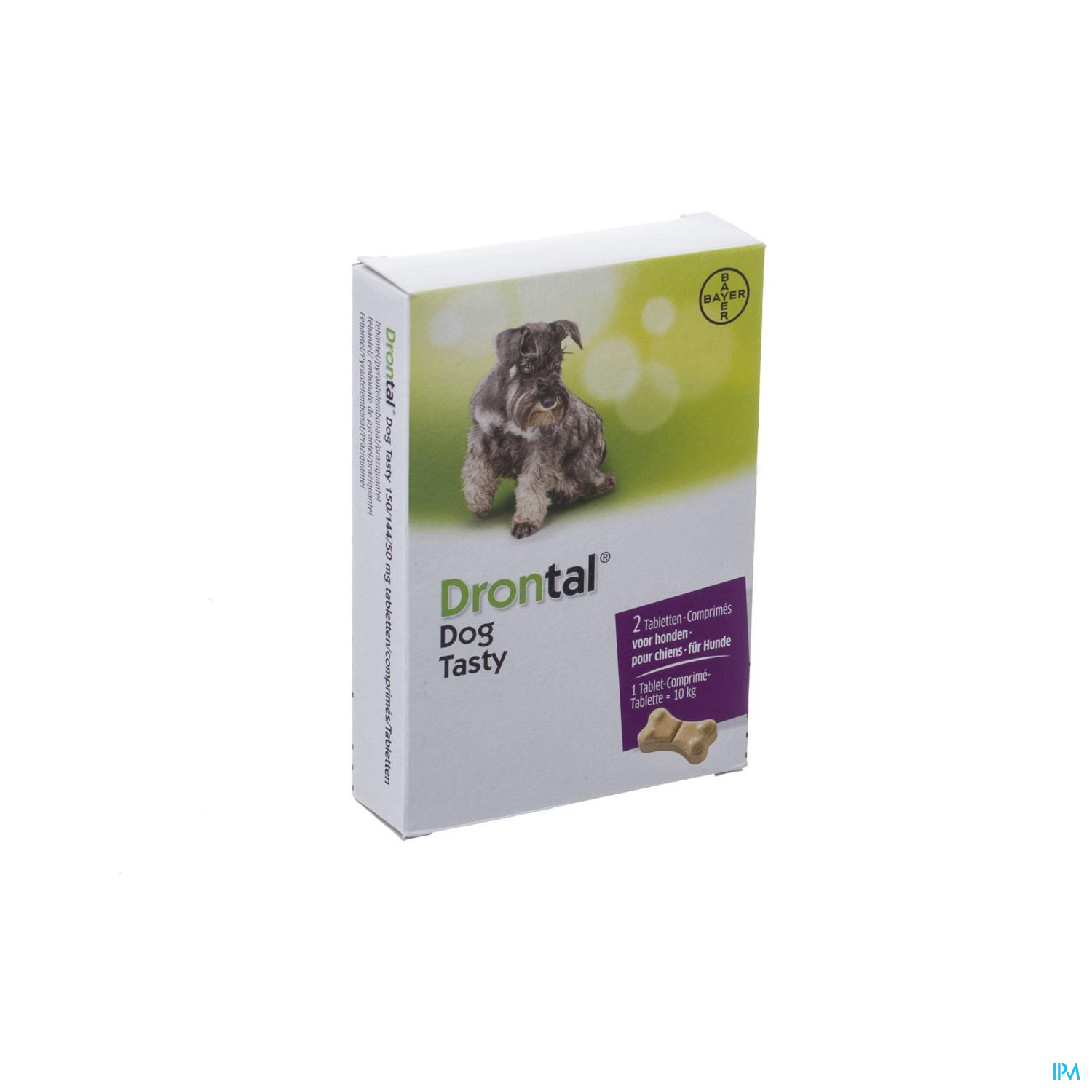 Stor mængde hensynsløs Justerbar DRONTAL DOG TASTY 2 CPR VET – Pharmacie Online