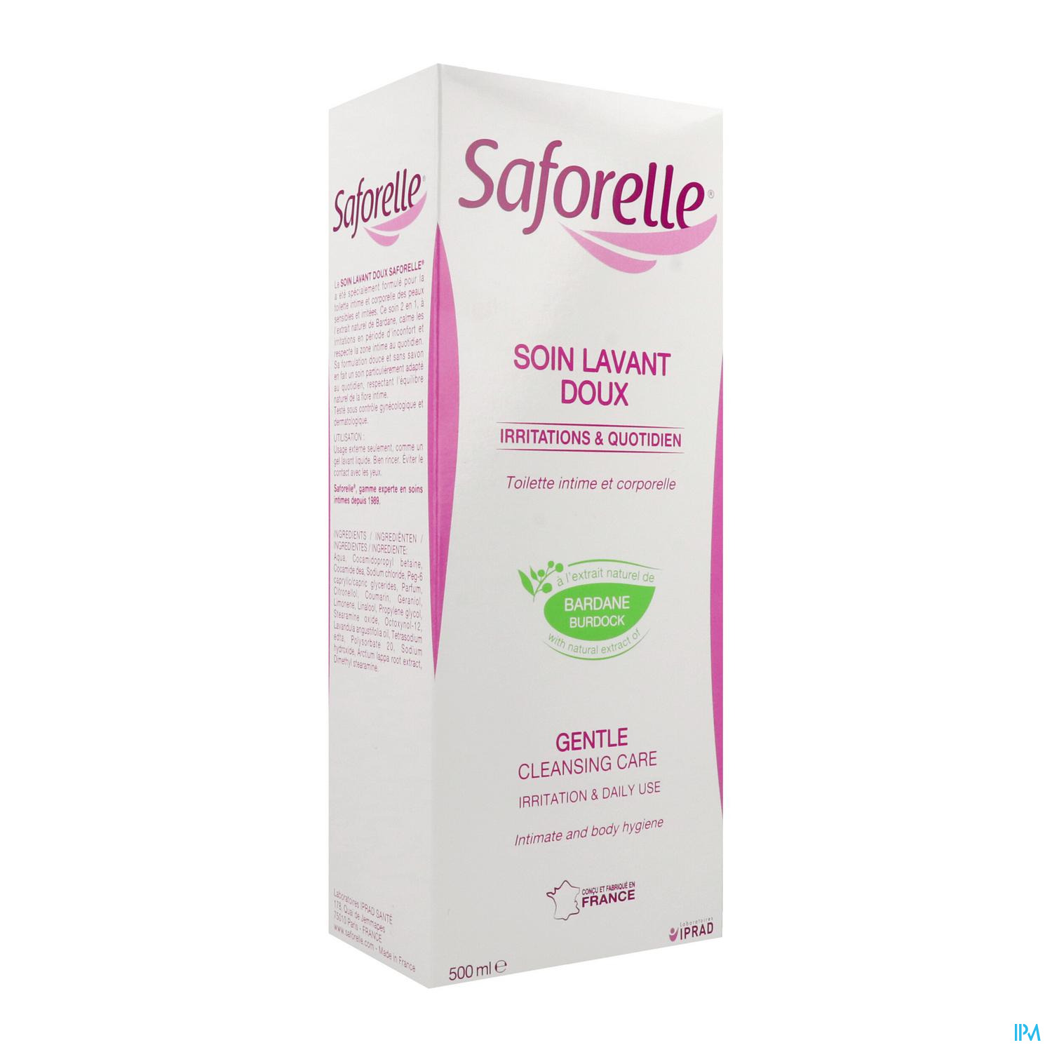 La Grande Pharmacie Principale - Parapharmacie Saforelle Solution Soin  Lavant Doux 100ml - Nice