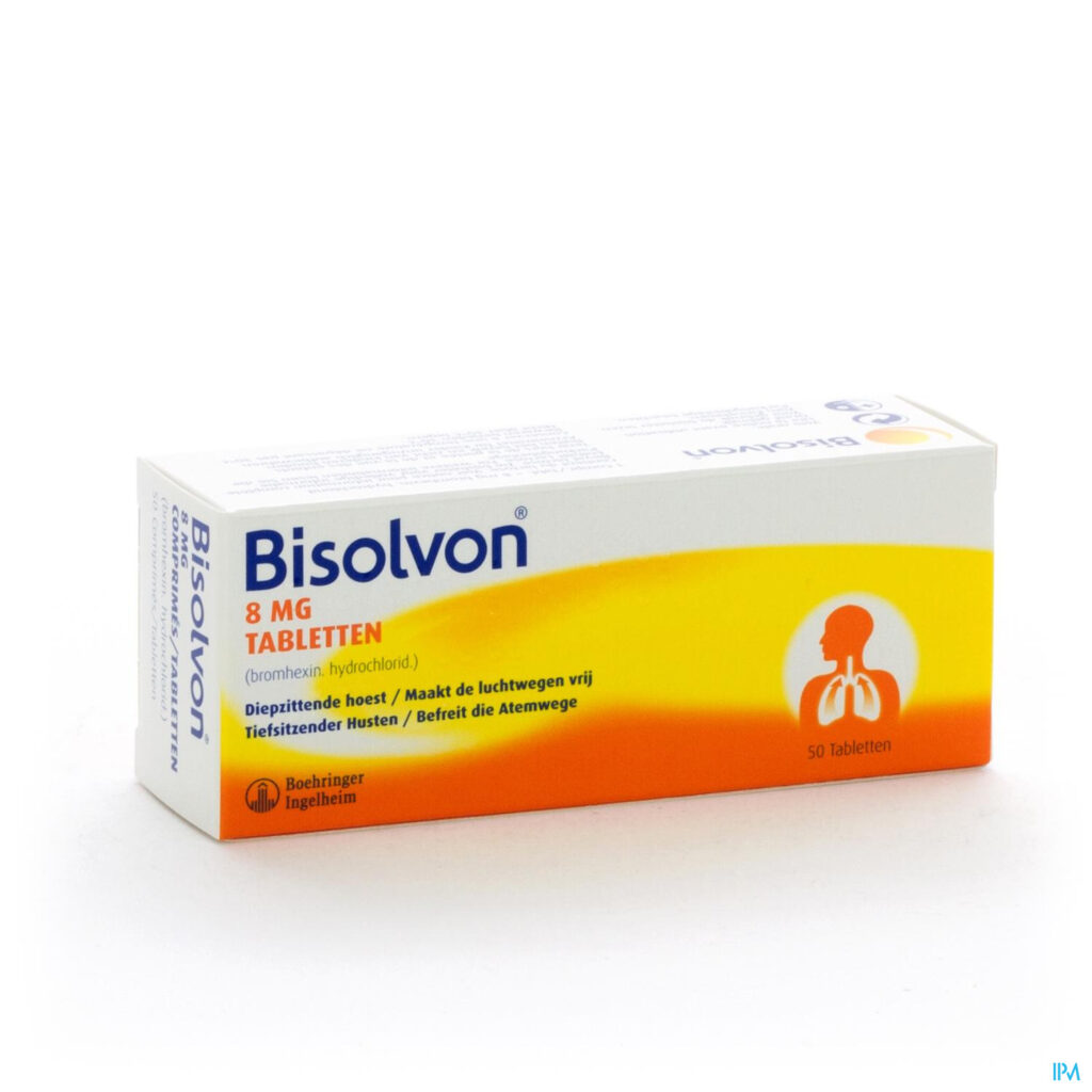 BISOLVON 8 MG 50 CPR – Pharmacie Online