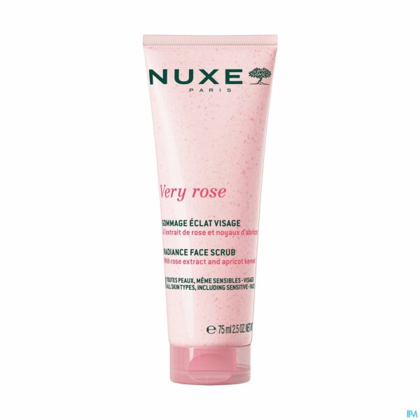 NUXE VERY ROSE GOMMAGE ECLAT VIS. 75ML